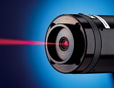 HeNe Laser with Laser Bezel Mounting Plate