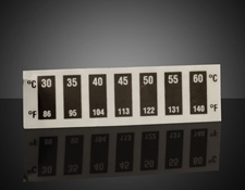 30 - 60°C Temp Range, Liquid Crystal Thermometers (10/Pack)